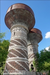 Viennaslide-05825146 Antwerpen, Draakplats, Wassertürme // Antwerp, Draakplats, Water Towers