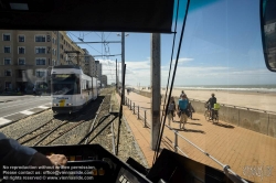 Viennaslide-05840902 Belgien, Kusttram - Belgum, Coastal Tram