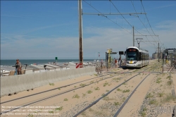 Viennaslide-05840905 Belgien, Kusttram Knokke-De Panne, Raversijde