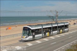 Viennaslide-05840910 Belgien, Kusttram Knokke-De Panne, Raversijde