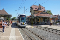 Viennaslide-05844904 Belgien, Kusttram Knokke-De Panne, Station De Haan // Belgium, Kusttram Knokke-De Panne, De Haan Station