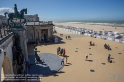 Viennaslide-05845125 Belgien, Oostende, Strand - Belgium, Oostende, Strand