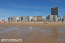 Viennaslide-05845129 Belgien, Oostende, Strand // Belgium, Oostende, Beach