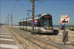 Viennaslide-05845903 Belgien, Kusttram Knokke-De Panne, Raversijde