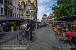 Viennaslide-05851109 Flandern, Ostflandern, Gent, Vrijdagmarkt