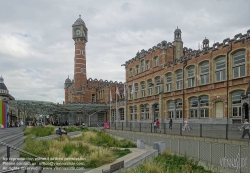 Viennaslide-05851805 Gent, Bahnhof Gent-Sint-Pieters - Gent, Train Station Gent-Sint-Pieters