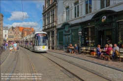 Viennaslide-05851904 Gent, Straßenbahn // Gand, Tramway