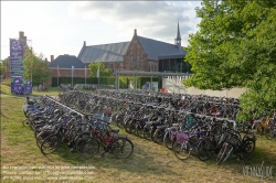 Viennaslide-05851986 Gent, Fahrradparkplatz bei einer Konzertveranstaltung // Ghent, bicycle parking at a Concert