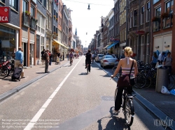 Viennaslide-05910227 Amsterdam, Haarlemmerdijk, Fahrradstraße