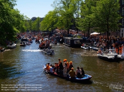 Viennaslide-05913017 Koninginnedag (deutsch Königinnentag) ist Nationalfeiertag in den Niederlanden, der jährlich am 30. April gefeiert wird. An diesem Tag feiern die Niederländer den Geburtstag ihrer Königin.