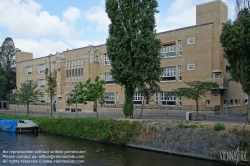 Viennaslide-05916060 Amsterdam, Architekturstil Amsterdamer Schule, Dageraadkomplex, Schule