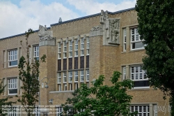 Viennaslide-05916061 Amsterdam, Architekturstil Amsterdamer Schule, Dageraadkomplex, Schule