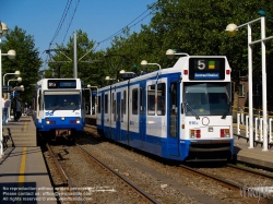 Viennaslide-05920506 Amsterdam, Sneltram Linie 51 und 5, Kombination aus U-Bahn und Straßenbahn, Van Boishuizenstraat - Amsterdam, Tramway, Van Boishuizenstraat