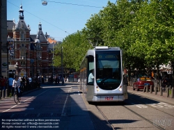 Viennaslide-05929785 Amsterdam, Straßenbahn - Amsterdam, Tramway