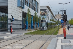 Viennaslide-05999130 Die Stater Tram (dt.: Städtische Straßenbahn) ist die Straßenbahn der luxemburgischen Hauptstadt Luxemburg, die am 10. Dezember 2017 eröffnet wurde. Die Straßenbahnlinie setzt Fahrzeuge des spanischen Unternehmens CAF (Construcciones y auxiliar de ferrocarriles), Urbos 3, ein.