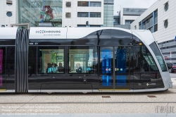 Viennaslide-05999131 Die Stater Tram (dt.: Städtische Straßenbahn) ist die Straßenbahn der luxemburgischen Hauptstadt Luxemburg, die am 10. Dezember 2017 eröffnet wurde. Die Straßenbahnlinie setzt Fahrzeuge des spanischen Unternehmens CAF (Construcciones y auxiliar de ferrocarriles), Urbos 3, ein.