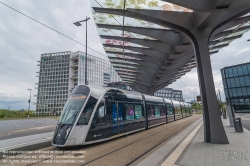 Viennaslide-05999144 Die Stater Tram (dt.: Städtische Straßenbahn) ist die Straßenbahn der luxemburgischen Hauptstadt Luxemburg, die am 10. Dezember 2017 eröffnet wurde. Die Straßenbahnlinie setzt Fahrzeuge des spanischen Unternehmens CAF (Construcciones y auxiliar de ferrocarriles), Urbos 3, ein.