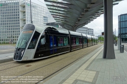 Viennaslide-05999145 Die Stater Tram (dt.: Städtische Straßenbahn) ist die Straßenbahn der luxemburgischen Hauptstadt Luxemburg, die am 10. Dezember 2017 eröffnet wurde. Die Straßenbahnlinie setzt Fahrzeuge des spanischen Unternehmens CAF (Construcciones y auxiliar de ferrocarriles), Urbos 3, ein.