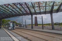 Viennaslide-05999146 Die Stater Tram (dt.: Städtische Straßenbahn) ist die Straßenbahn der luxemburgischen Hauptstadt Luxemburg, die am 10. Dezember 2017 eröffnet wurde. Die Straßenbahnlinie setzt Fahrzeuge des spanischen Unternehmens CAF (Construcciones y auxiliar de ferrocarriles), Urbos 3, ein.