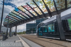 Viennaslide-05999149 Die Stater Tram (dt.: Städtische Straßenbahn) ist die Straßenbahn der luxemburgischen Hauptstadt Luxemburg, die am 10. Dezember 2017 eröffnet wurde. Die Straßenbahnlinie setzt Fahrzeuge des spanischen Unternehmens CAF (Construcciones y auxiliar de ferrocarriles), Urbos 3, ein.