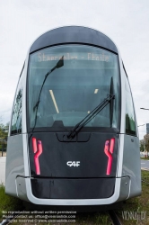 Viennaslide-05999163 Die Stater Tram (dt.: Städtische Straßenbahn) ist die Straßenbahn der luxemburgischen Hauptstadt Luxemburg, die am 10. Dezember 2017 eröffnet wurde. Die Straßenbahnlinie setzt Fahrzeuge des spanischen Unternehmens CAF (Construcciones y auxiliar de ferrocarriles), Urbos 3, ein.