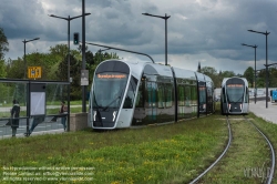 Viennaslide-05999175 Die Stater Tram (dt.: Städtische Straßenbahn) ist die Straßenbahn der luxemburgischen Hauptstadt Luxemburg, die am 10. Dezember 2017 eröffnet wurde. Die Straßenbahnlinie setzt Fahrzeuge des spanischen Unternehmens CAF (Construcciones y auxiliar de ferrocarriles), Urbos 3, ein.