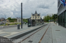 Viennaslide-05999177 Die Stater Tram (dt.: Städtische Straßenbahn) ist die Straßenbahn der luxemburgischen Hauptstadt Luxemburg, die am 10. Dezember 2017 eröffnet wurde. Die Straßenbahnlinie setzt Fahrzeuge des spanischen Unternehmens CAF (Construcciones y auxiliar de ferrocarriles), Urbos 3, ein.