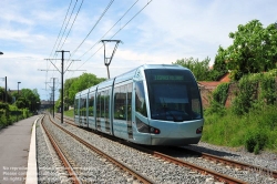 Viennaslide-05203907 Valenciennes, moderne Straßenbahn - Valenciennes, modern Tramway