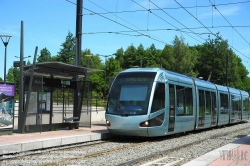 Viennaslide-05203929 Tramway Valenciennes, Denain, Station Bellevue - Tramway Valenciennes, Denain, Bellevue Station