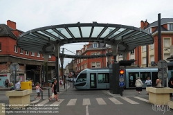 Viennaslide-05203964 Tramway Valenciennes, Station Hotel de Ville - Tramway Valenciennes, Hotel de Ville Station