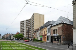 Viennaslide-05203967 Tramway Valenciennes, Avenue Georges Clemenceau