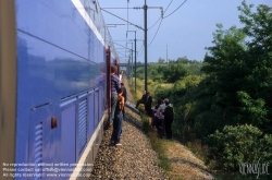 Viennaslide-05209911 Frankreich, SNCF, TGV, Panne am 24.5.2001 - France, SNCF Railroad, TGV, Breakdown on May 24, 2001