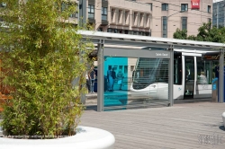Viennaslide-05211853 Rouen, Tramway, Station Saint-Sever - Rouen, Tramway, Saint-Sever Station