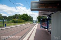 Viennaslide-05211861 Rouen, Tramway, Station Technopole - Rouen, Tramway, Technopole Station