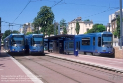 Viennaslide-05211904 Rouen, Tramway, Station Boulingrin - Rouen, Tramway, Boulingrin Station