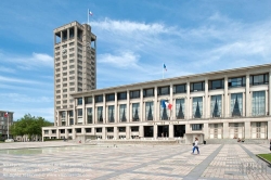 Viennaslide-05213103 Le Havre, Rathaus - Le Havre, Town Hall, Hôtel de Ville du Havre