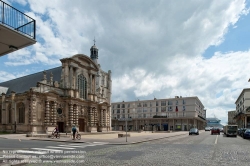 Viennaslide-05213113 Le Havre, Rue de Paris, Cathedrale Notre Dame