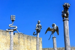 Viennaslide-05215110 Das Château de Caen ist ein Schloss in der normannischen Stadt Caen im Département Calvados. Es ist seit 1886 offiziell als Monument historique klassifiziert