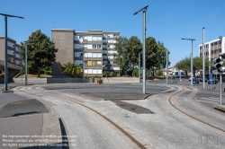 Viennaslide-05215804 Caen, Reste der ehemaligen Busbahn in Herouville (TVR)