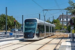 Viennaslide-05215916 Die Straßenbahn Caen (frz. Tramway de Caen) ist das Straßenbahnsystem der französischen Stadt Caen. Die Inbetriebnahme der ersten Linien erfolgte am 27. Juli 2019. Alle Linien nutzen in der Innenstadt von Caen einen gemeinsamen Streckenabschnitt.