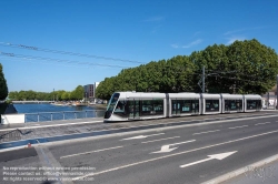 Viennaslide-05215931 Die Straßenbahn Caen (frz. Tramway de Caen) ist das Straßenbahnsystem der französischen Stadt Caen. Die Inbetriebnahme der ersten Linien erfolgte am 27. Juli 2019. Alle Linien nutzen in der Innenstadt von Caen einen gemeinsamen Streckenabschnitt.