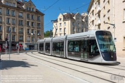 Viennaslide-05215937 Die Straßenbahn Caen (frz. Tramway de Caen) ist das Straßenbahnsystem der französischen Stadt Caen. Die Inbetriebnahme der ersten Linien erfolgte am 27. Juli 2019. Alle Linien nutzen in der Innenstadt von Caen einen gemeinsamen Streckenabschnitt.