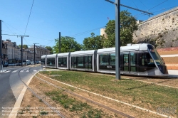 Viennaslide-05215953 Die Straßenbahn Caen (frz. Tramway de Caen) ist das Straßenbahnsystem der französischen Stadt Caen. Die Inbetriebnahme der ersten Linien erfolgte am 27. Juli 2019. Alle Linien nutzen in der Innenstadt von Caen einen gemeinsamen Streckenabschnitt.