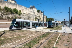 Viennaslide-05215974 Die Straßenbahn Caen (frz. Tramway de Caen) ist das Straßenbahnsystem der französischen Stadt Caen. Die Inbetriebnahme der ersten Linien erfolgte am 27. Juli 2019. Alle Linien nutzen in der Innenstadt von Caen einen gemeinsamen Streckenabschnitt.