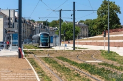 Viennaslide-05215976 Die Straßenbahn Caen (frz. Tramway de Caen) ist das Straßenbahnsystem der französischen Stadt Caen. Die Inbetriebnahme der ersten Linien erfolgte am 27. Juli 2019. Alle Linien nutzen in der Innenstadt von Caen einen gemeinsamen Streckenabschnitt.