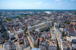 Viennaslide-05221001 Nantes, Panorama von Tour Bretagne - Nantes, Panorama View from Tour Bretagne