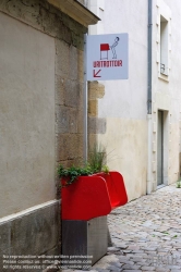 Viennaslide-05221057 Nantes, 'Uritrottoir' (öffentliches Pissoir)