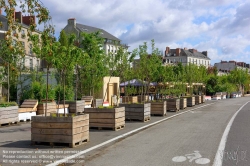 Viennaslide-05221073 Nantes, provisorische Bepflanzung des Loire-Kais