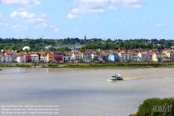 Viennaslide-05221077 Nantes, Blick über die Loire auf auf Trentemoult