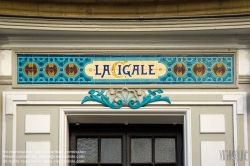 Viennaslide-05221286 Nantes, Brasserie La Cigale (Architect Emile Libaudiere, 1895)